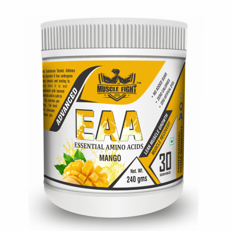 Muscle Fight Eaa Essential Amino Acids Mango 240g